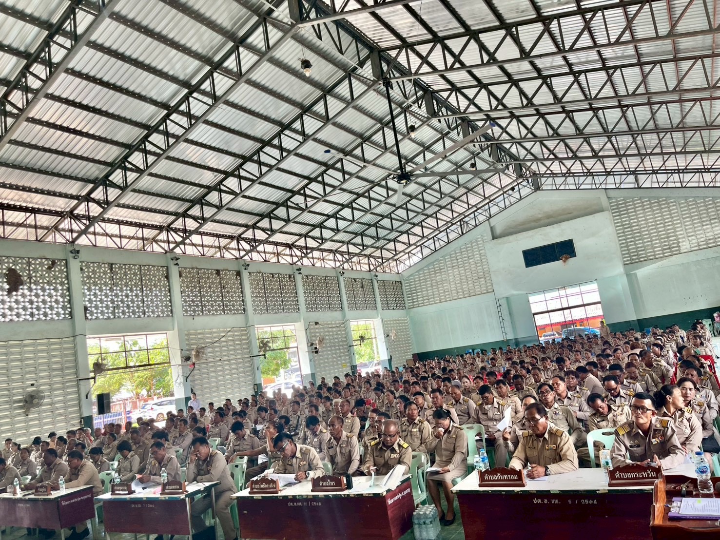 ***พช.ขุนหาญ*** ร่วมประชุมกำนัน ผู้ใหญ่บ้าน แพทย์ประจำตำบล สารวัตรกำนัน และผู้ช่วยผู้ใหญ่บ้าน ประจำเดือนมิถุนายน 2569