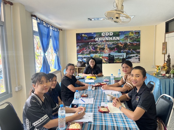  ***พช.ขุนหาญ*** ประชุมเจ้าหน้าที่พัฒนาชุมชนอำเภอขุนหาญ ประจำเดือนกรกฎาคม 2569